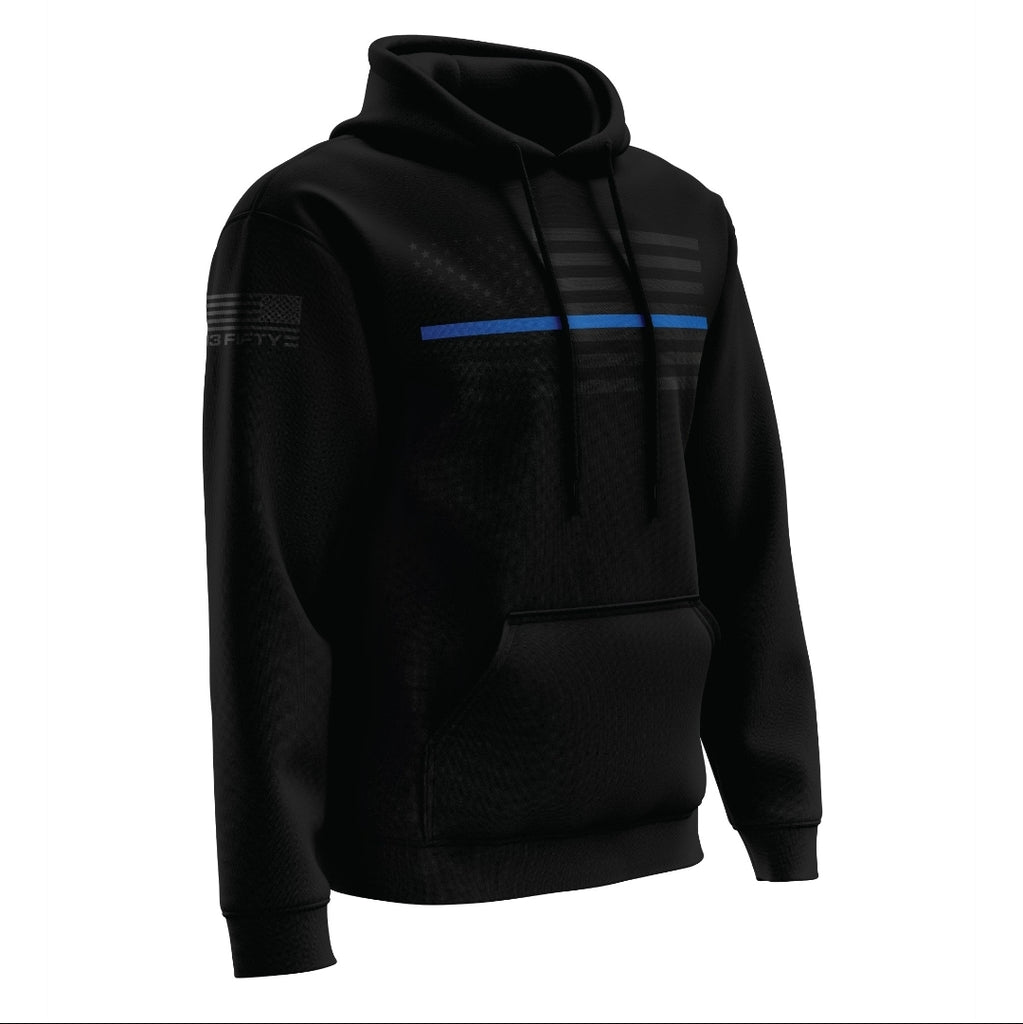 BLUE LINE Hoodie – Blue Lives Matter NYC