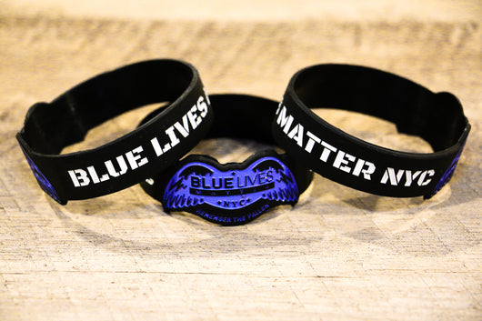 Logo Wristband - Blue Lives Matter NYC