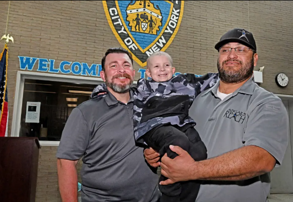 Julian sworn in as NYPD detective