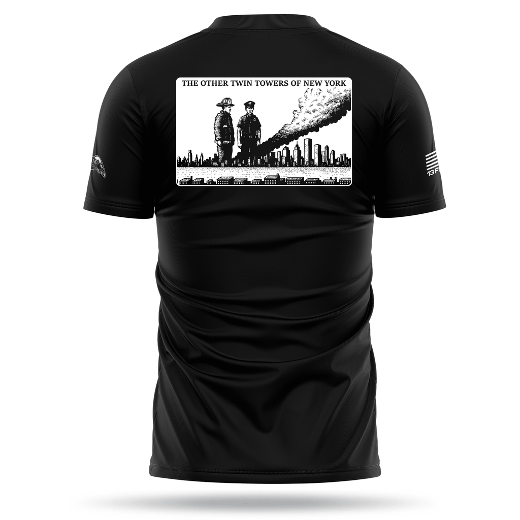 1350/BLUE LIVES The Other Twin Towers of New York Tee - Blue Lives Matter NYC