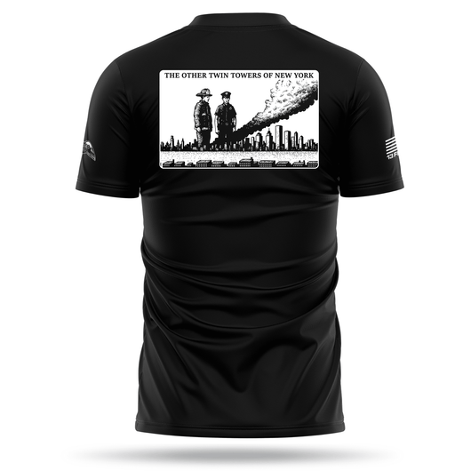 1350/BLUE LIVES The Other Twin Towers of New York Tee - Blue Lives Matter NYC