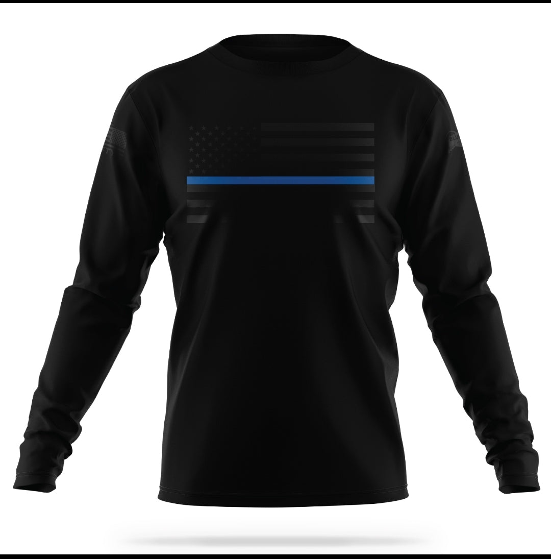BLUE LINE Long Sleeve - Blue Lives Matter NYC
