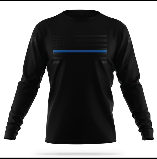 BLUE LINE Long Sleeve - Blue Lives Matter NYC