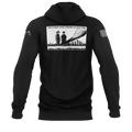 NEVER FORGET - The Other Twin Towers of New York Hoodie - Blue Lives Matter NYC