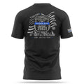 Police Officer Islam Memorial Tee - Blue Lives Matter NYC