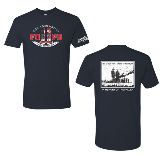 9/11 PD-FD Memorial T-Shirt