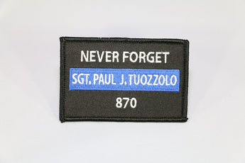 Patches4paul Sgt. Paul Tuozzolo Memorial Vest Patch