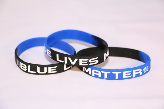 Blue Lives Matter Wristband