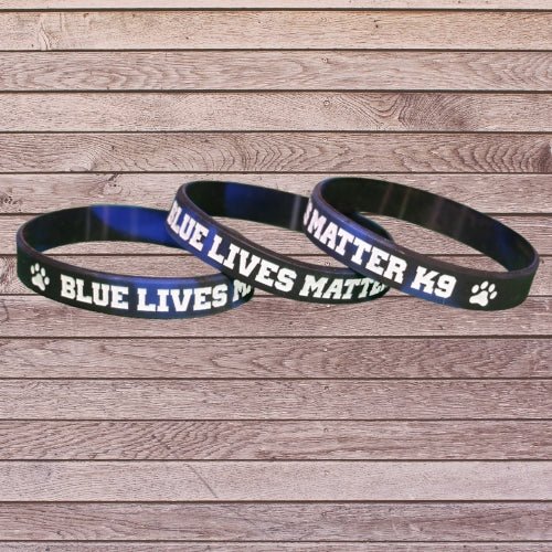 K9 Wristband - Blue Lives Matter NYC